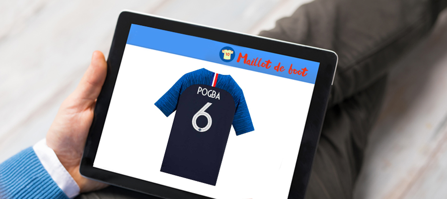 Acheter facilement le maillot de foot de son joueur prefere en ligne