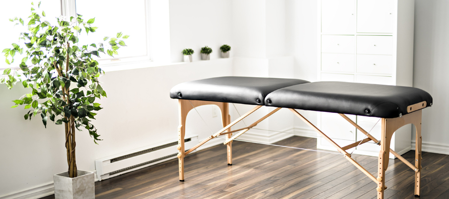 table de massage professionnelle