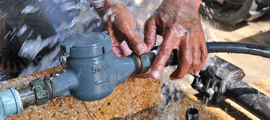 Détection d’une fuite d’eau